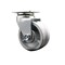 Service Caster 4'' V-Groove Semi Steel Wheel Swivel Caster with Bronze Bearing SCC-20S420-VGBZ - alternate 1